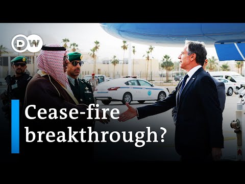 Blinken in Saudi Arabia for Gaza cease-fire talks | DW News