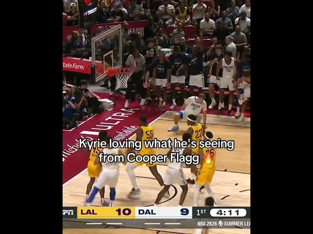 Kyrie Irving's reaction 🔥