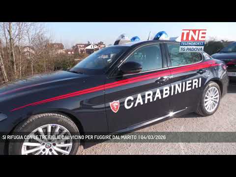 SI RIFUGIA CON LE TRE FIGLIE DAL VICINO PER FUGGIRE DAL MARITO  | 04/03/2026