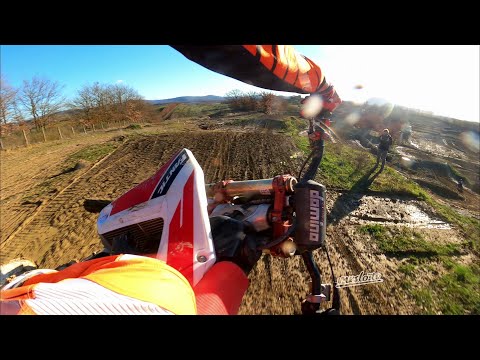 ONBOARD: Wide open TWO STROKE 125 - Cas Valk winter training