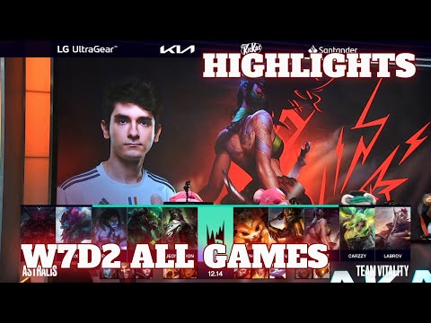 LEC W7D2 All Games Highlights | Week 7 Day 2 S12 LEC Summer 2022