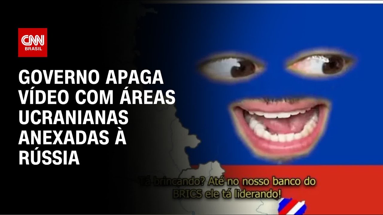 Secom apaga vídeo que anexa áreas da Ucrânia à Rússia | WW