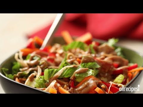 Chicken Recipes - How to Make Asian Chicken Salad in a Jar