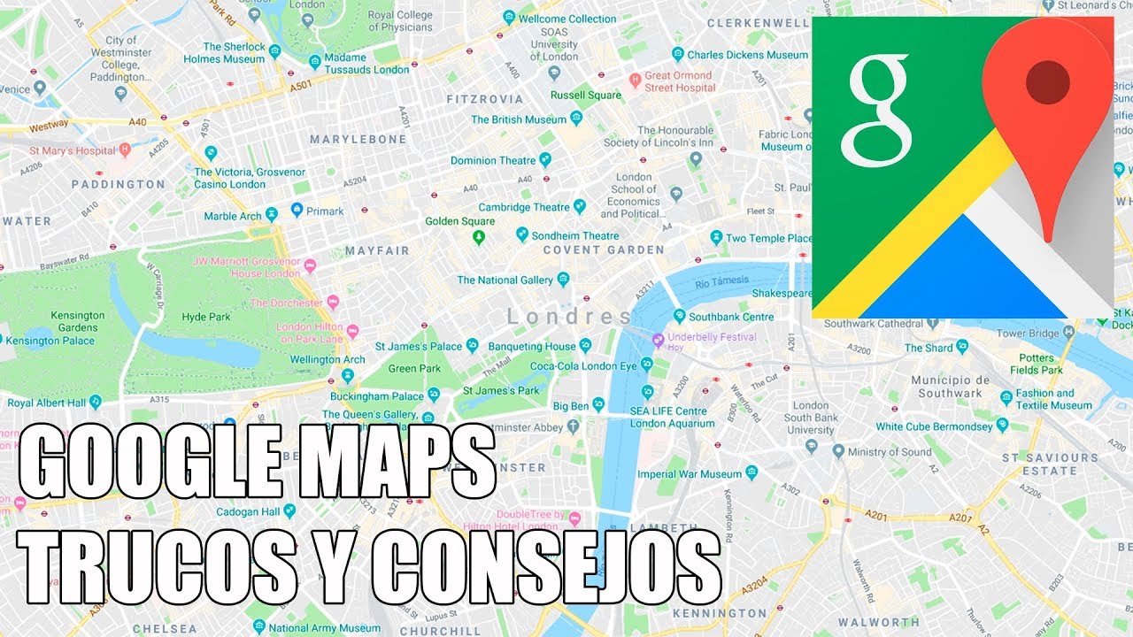 Como descargar ruta en google maps