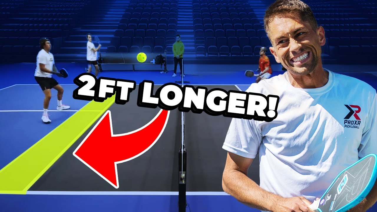 EXTENDED KITCHEN Gives 5.0's HUGE EDGE on Pickleball Pros