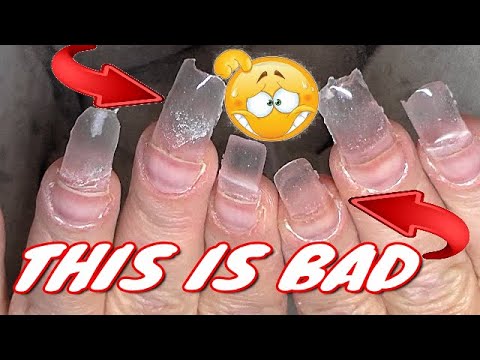 Using Dual Forms To Make My Acrylic Nails, What A Mess | ABSOLUTE NAILS