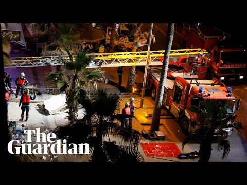 Building collapse in Mallorca leaves several people dead