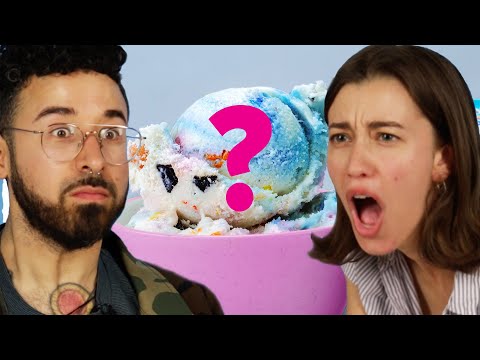 Can These People Guess The Tasty Ice Cream Flavors"