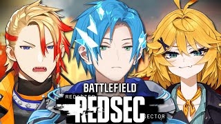 3 IDIOTS V.S. THE WORLD w/ @AxelSyrios @Dokibird! 【💥 Battlefield: REDS