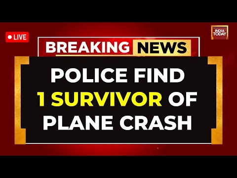 Ahmedabad Plane Crash News LIVE: 1 Survivor Found After Plane Crash By Ahmedabad Police