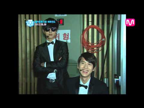 슈퍼주니어,비스트,AOA,SuperJunior,Beast @Mcountdown backstage 2012.08.09