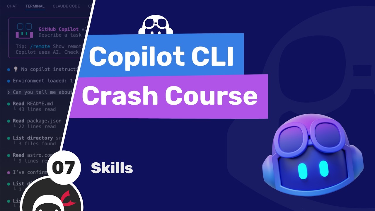 Copilot CLI Tutorial #7 - Skills