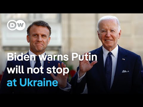 Gaza and Ukraine top agenda as Macron hosts Biden for state visit | DW News