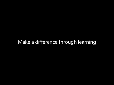 Make a Difference Through Learning