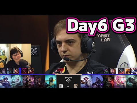 DK vs G2 | Day6 G3 | 世界大会2022 Group Stage 日本語実況解説