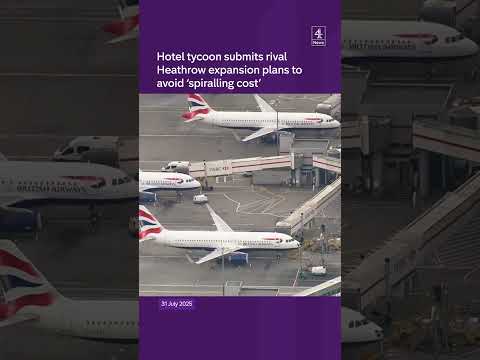 Hotel tycoon submits plans for Heathrow