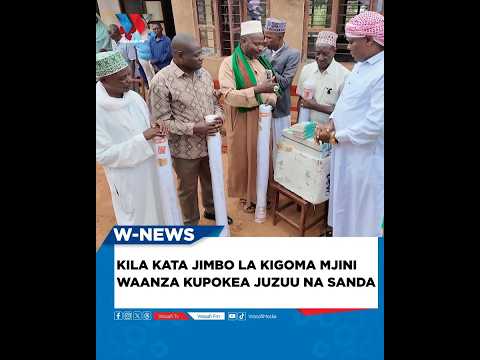 BABA LEVO APITA KILA KATA JIMBO LA KIGOMA MJINI KUGAWA JUZUU NA SANDA.