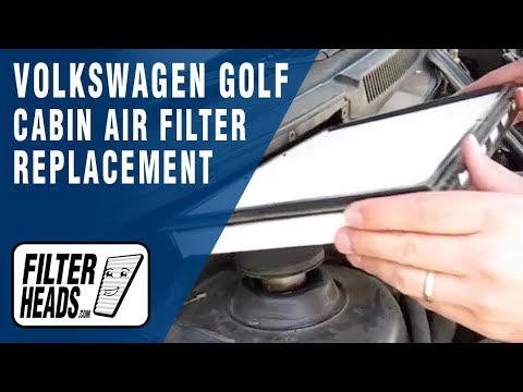 VW Golf IV - Cabin Air Filter Replacement