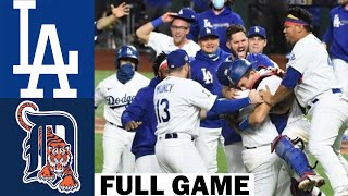 Dodgers vs. Tigers [ FULL GAME ] Highlights, July 12 2024 | MLB Season 2024