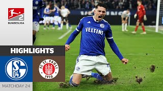 Schalke’s Magic! | FC Schalke 04 — FC St. Pauli 3-1 | Highlights | MD 24 — Bundesliga 2 2023/24