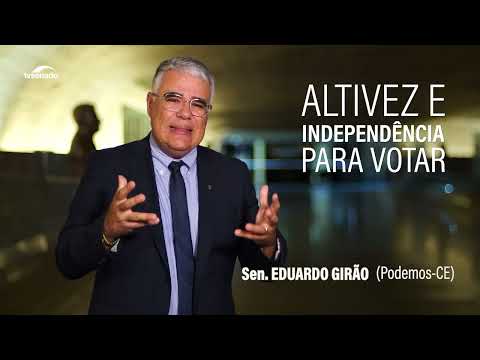 Senador Eduardo Girão espera a volta da harmonia entre os Poderes em 2023 Senador Eduardo Girão espera a volta da harmonia entre os Poderes em 2023