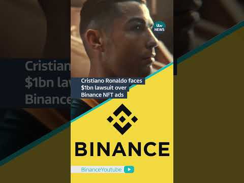 Ronaldo has been hit with a billion dollar lawsuit over his role in promoting Binance #itvnews