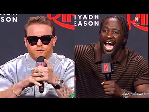 HEATED CANELO & TERENCE CRAWFORD GO AT IT “I’M GONNA STEP ON YOU!”