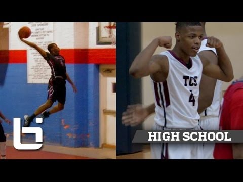 Dennis Smith Jr.'s first dunk in a game was a windmill at age 11