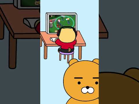 춘식이의 놀라운 멀티태스킹 능력.gif