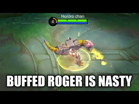 BUFFED ROGER IS NASTY SMOOTH