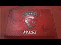 Unboxing MSI GF62 8RE-031TH