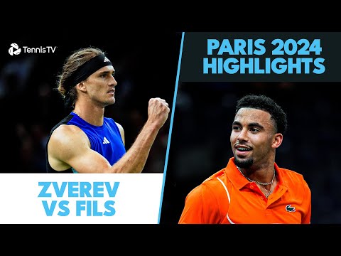 Intense Alexander Zverev vs Arthur Fils Highlights | Paris 2024