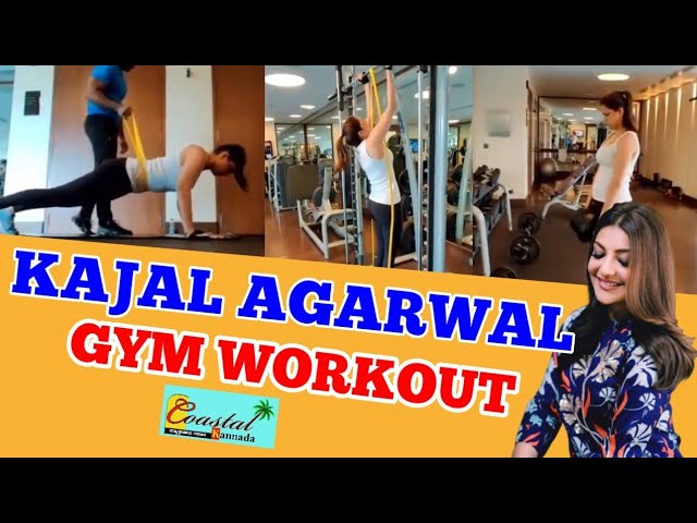 Kajal Agarwal Gym Workout