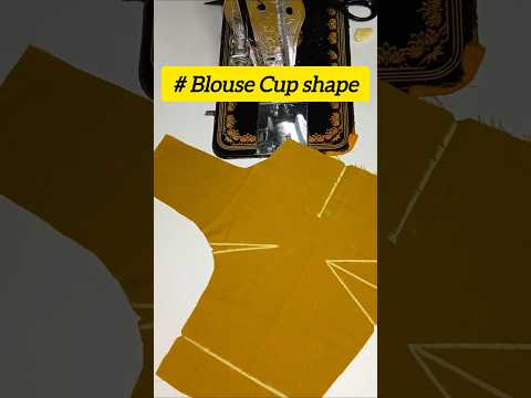 Blouse Cup shape tips and tricks#shorts #tips #new #diy #sewing #trending #blouse #cupshape #tamil