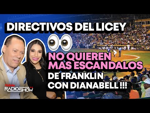 DIRECTIVOS DEL LICEY NO QUIEREN MAS ESCANDALOS DE FRANKLIN MIRABAL CON DIANABELL GOMEZ!!!