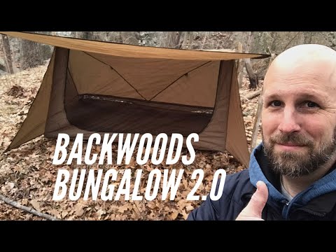 FIRST LOOK: One Tigris Backwoods Bungalow 2.0 - Slick Bushcraft, 3-Season Camping Shelter
