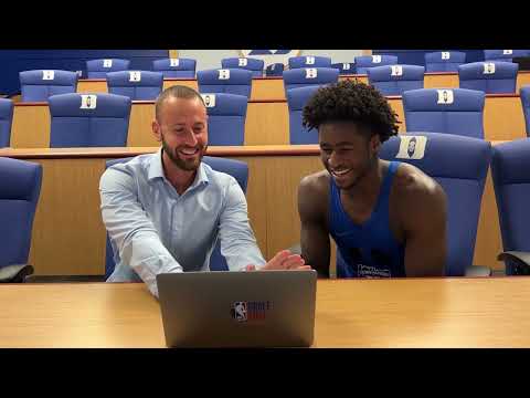 2022 NBA Draft prospect AJ Griffin film session with Mike Schmitz | NBA on ESPN video clip
