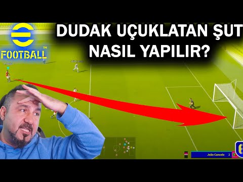 Efootball 2022 DUDAK UÇUKLATAN ŞUT(stunning shot) NASIL ATILIR?! ⚽ | PES 2022 REHBER