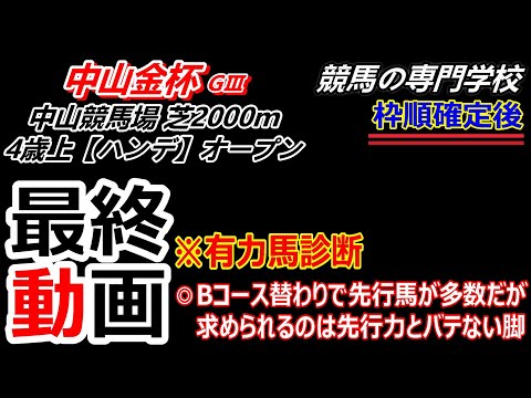 【中山金杯2025】最終動画 クリスマスパレード中山３戦３勝