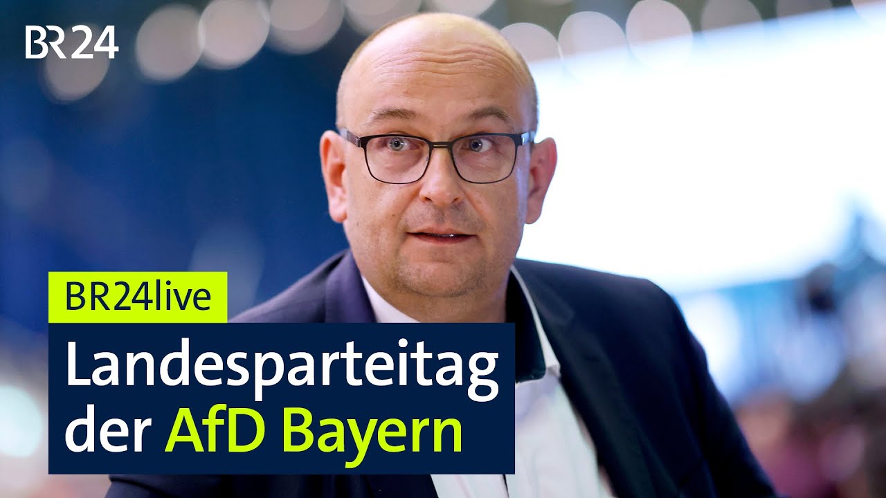 Vom Landesparteitag der AfD Bayern | BR24live