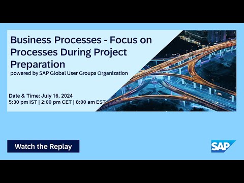 Focus on Business Processes during Project Preparation I Move to Cloud ERP I 24.07.16