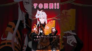 【#妖狐の問い100日】70日達成！応援してくれるなら全力で応える🦊🔥