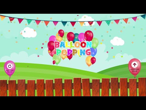 Download This Amazing Balloon Pop Kids Learning Game For FREE! | Balloon Pop Game Preview