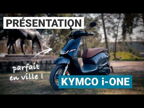 Kymco i-One : le scooter électrique urbain par excellence
