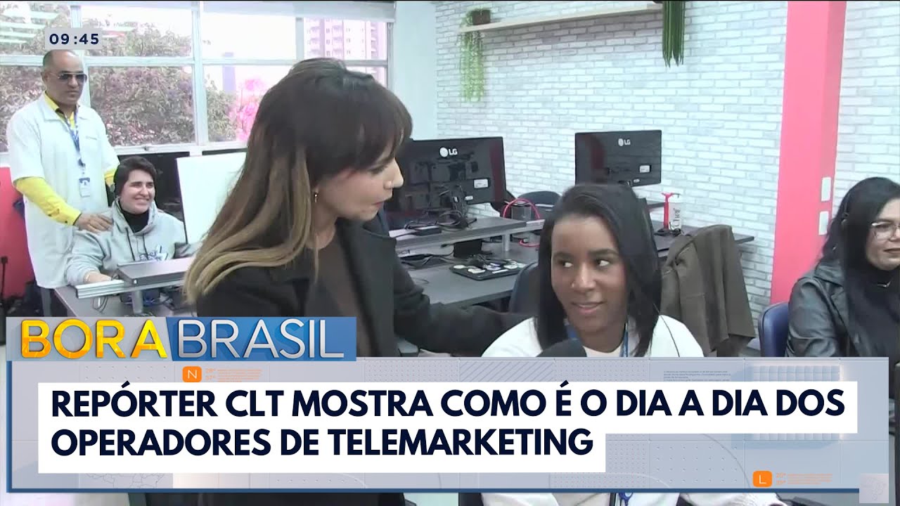 Repórter CLT mostra como é o dia a dia dos operadores de telemarketing