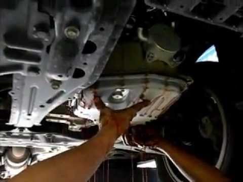 Toyota Wish Change CVT Auto Transmission Fluid - YouTube subaru forester transmission diagram 