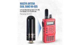 Pratinjau video produk NAGOYA Antena Dual Band NA-805 for Boafeng UV-5R UV-82HX