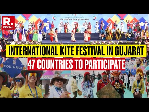 International Kite Festival Kicks Off In Gujarat With Flyers From Across The Globe