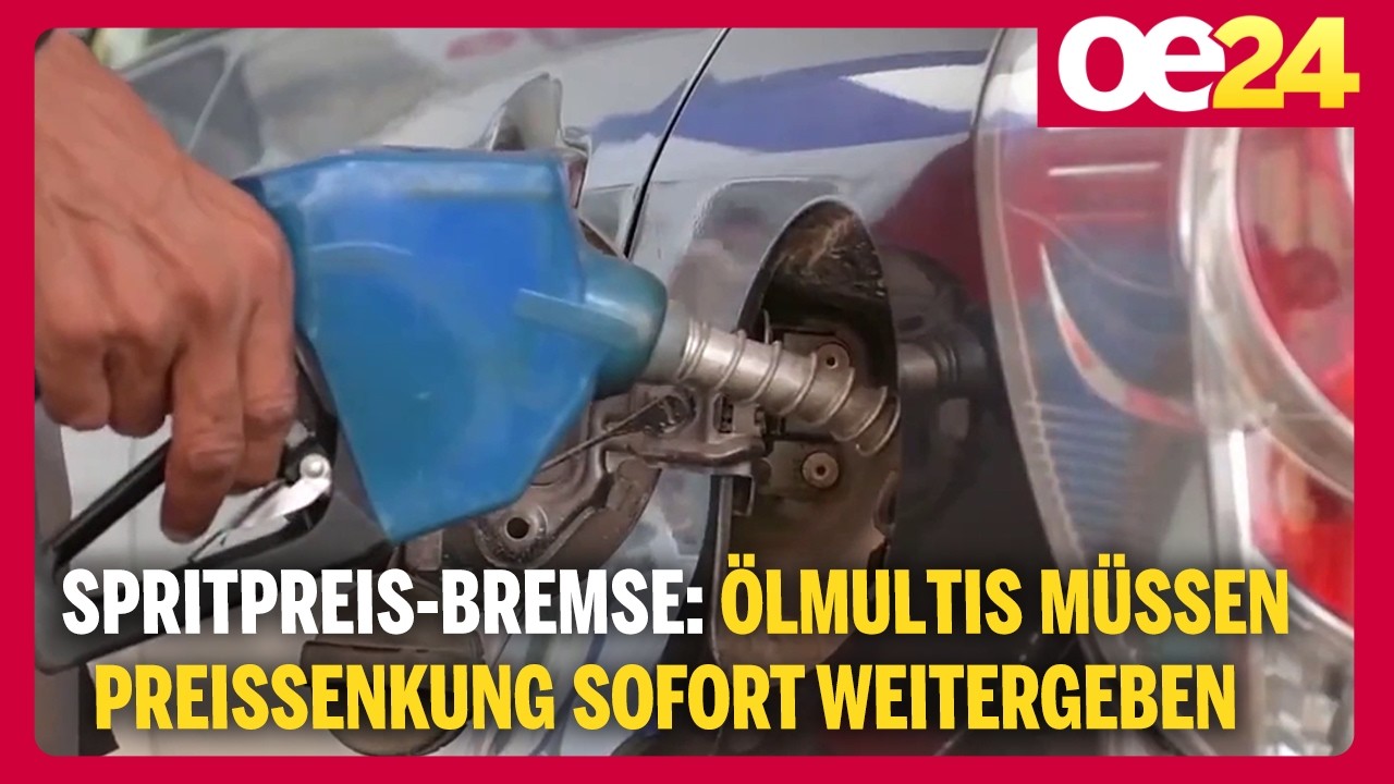 Spritpreis-Bremse: Ölmultis müssen Preissenkung sofort weitergeben