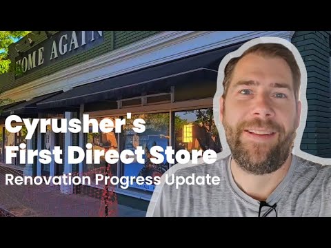 🤩 A Sneak Peek at the Renovation Progress of Cyrusher's First Direct Store in Salt Lake City! #ebike